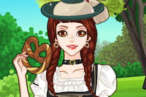 传统德国女孩