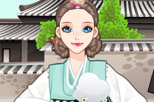 韩国传统女生